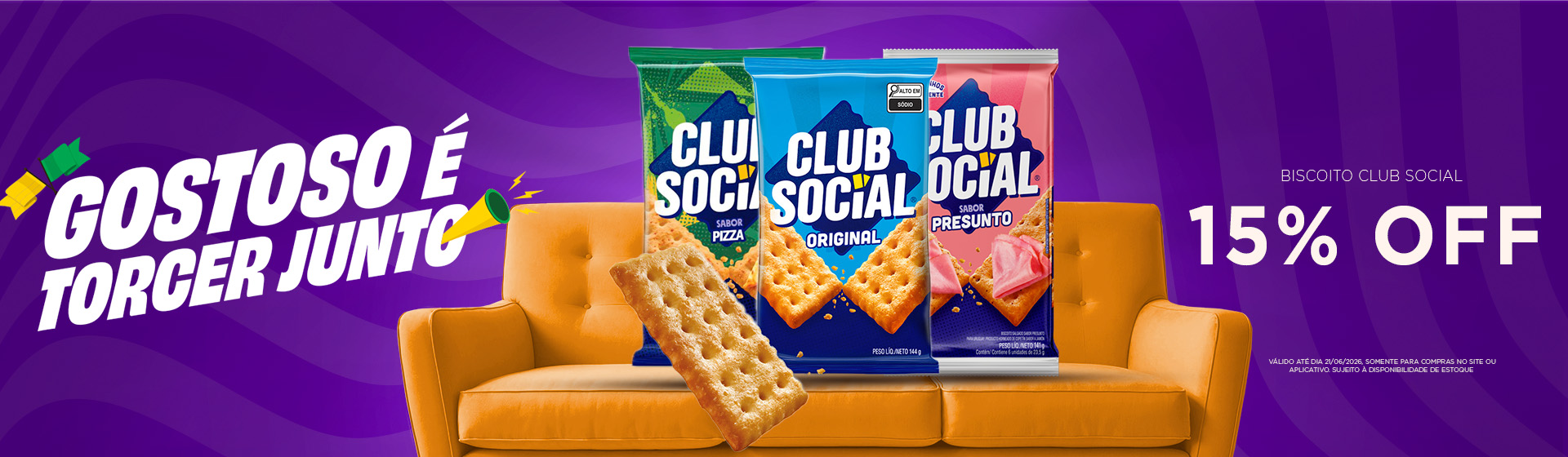 Clube Social ate 21/06